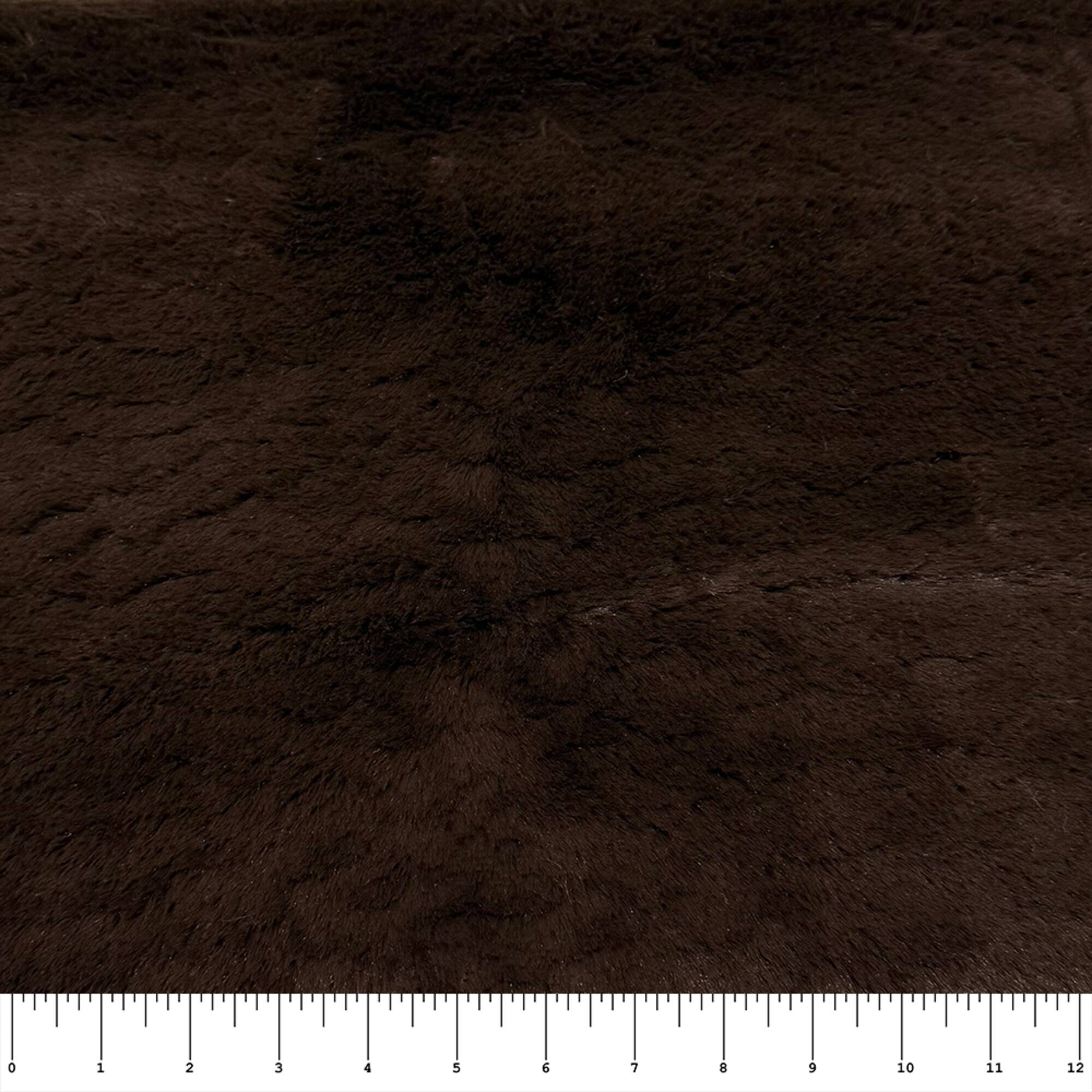 Feldman Brown Faux Fur Craft Fabric
